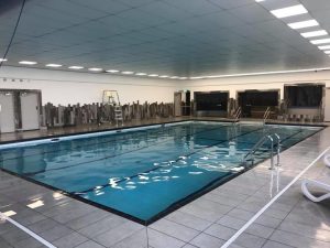 Newton hall static caravan park swimming pool