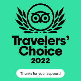 2022 Travellers’ Choice Award Winner
