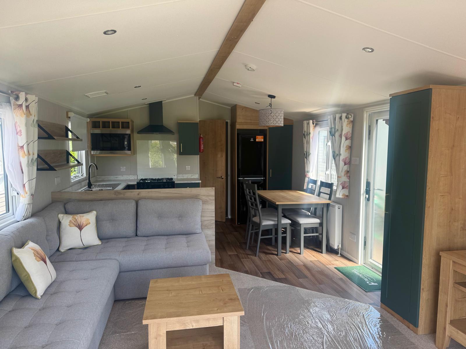 Willerby Sierra 2023 lounge at Windy Harbour Holiday Par