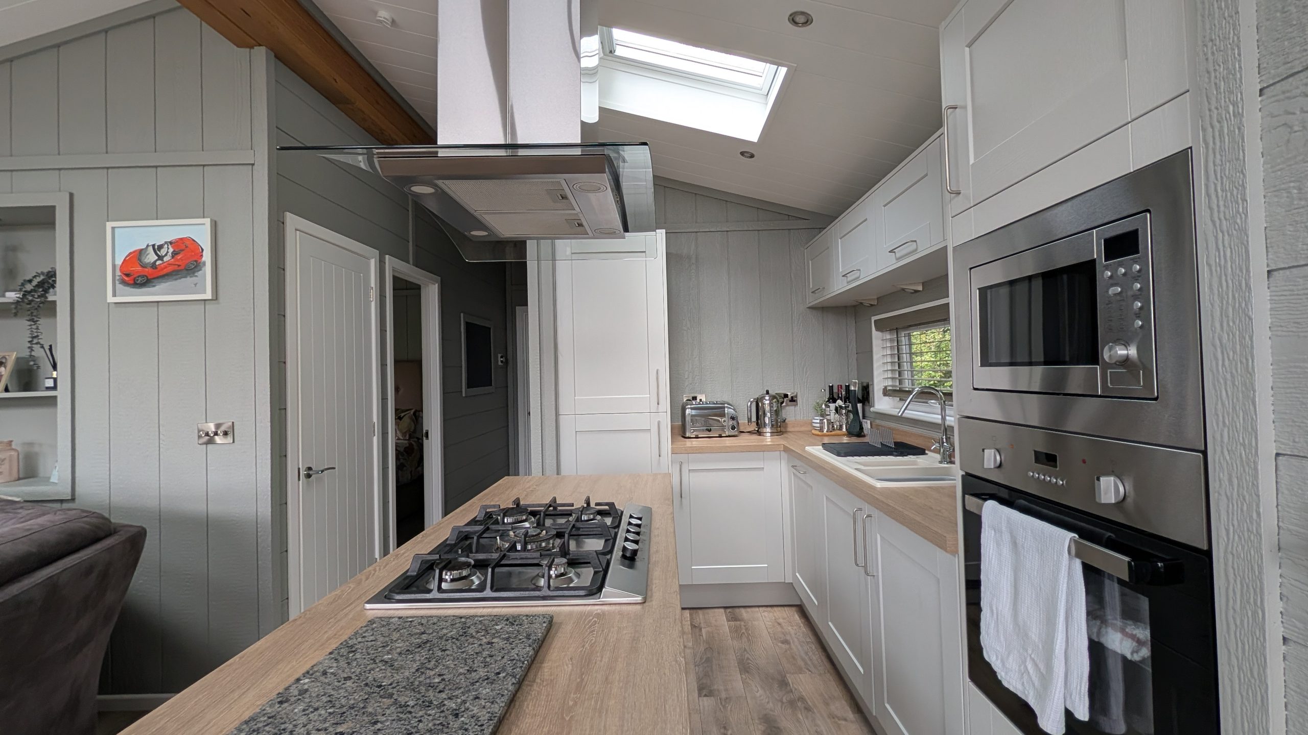 Glass House Kitchen long view