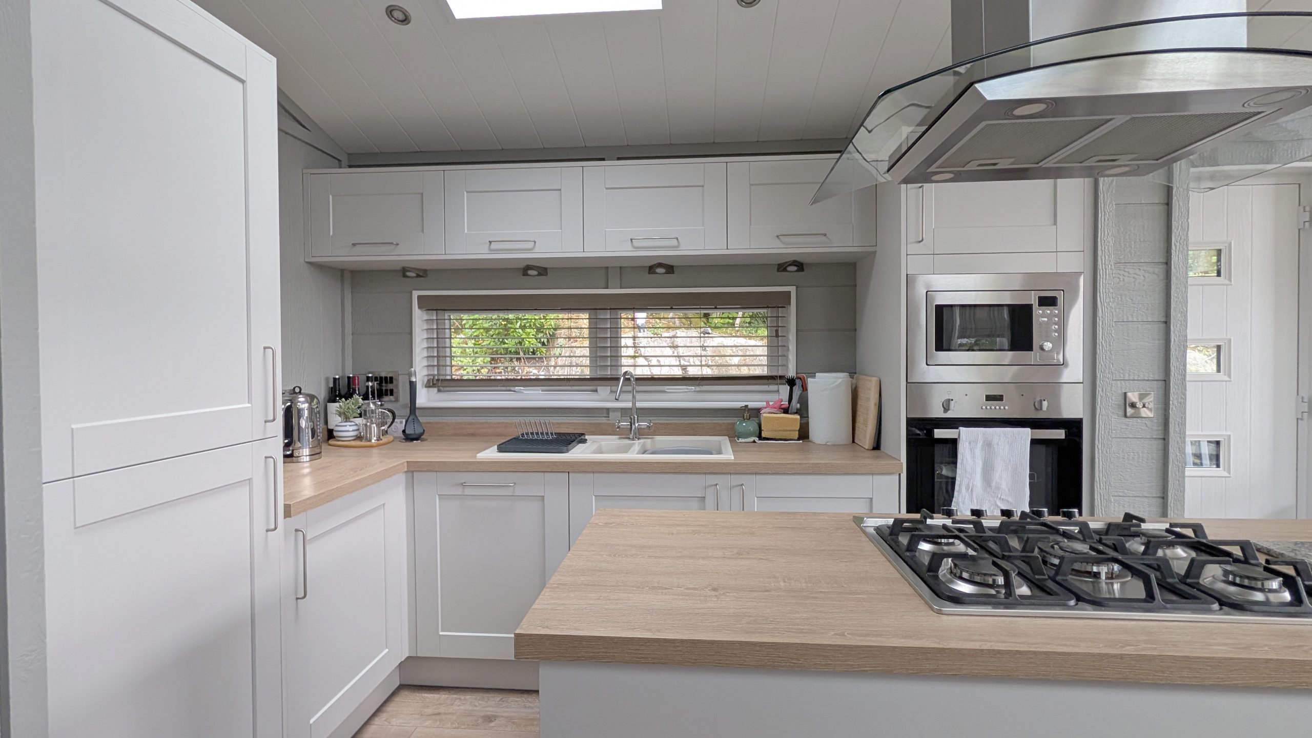 Glass House Kitchen Side