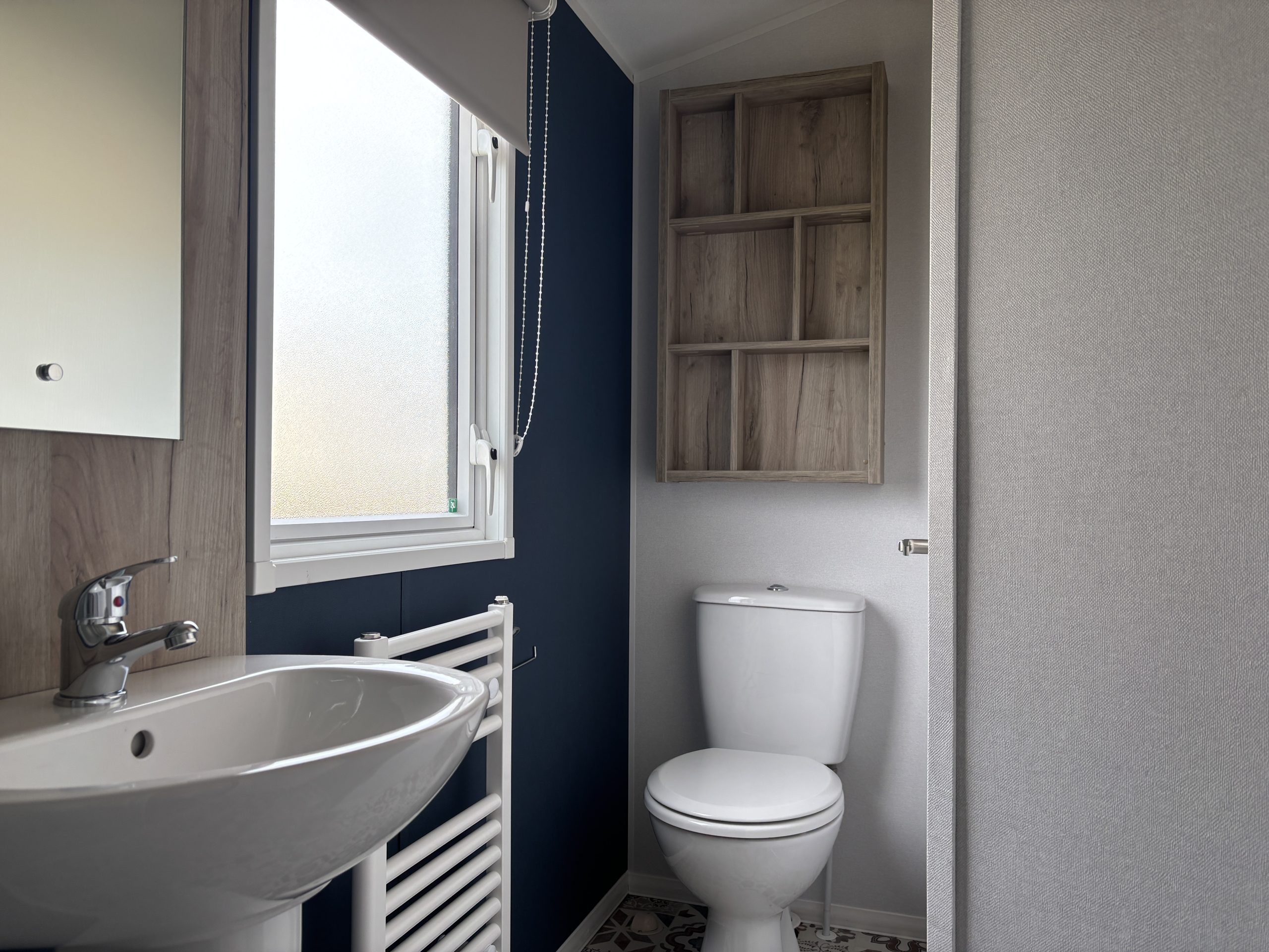 Image of the main bathroom in the Willerby Ashcroft 2026 at Windy Harbour Holiday Park, Partington's