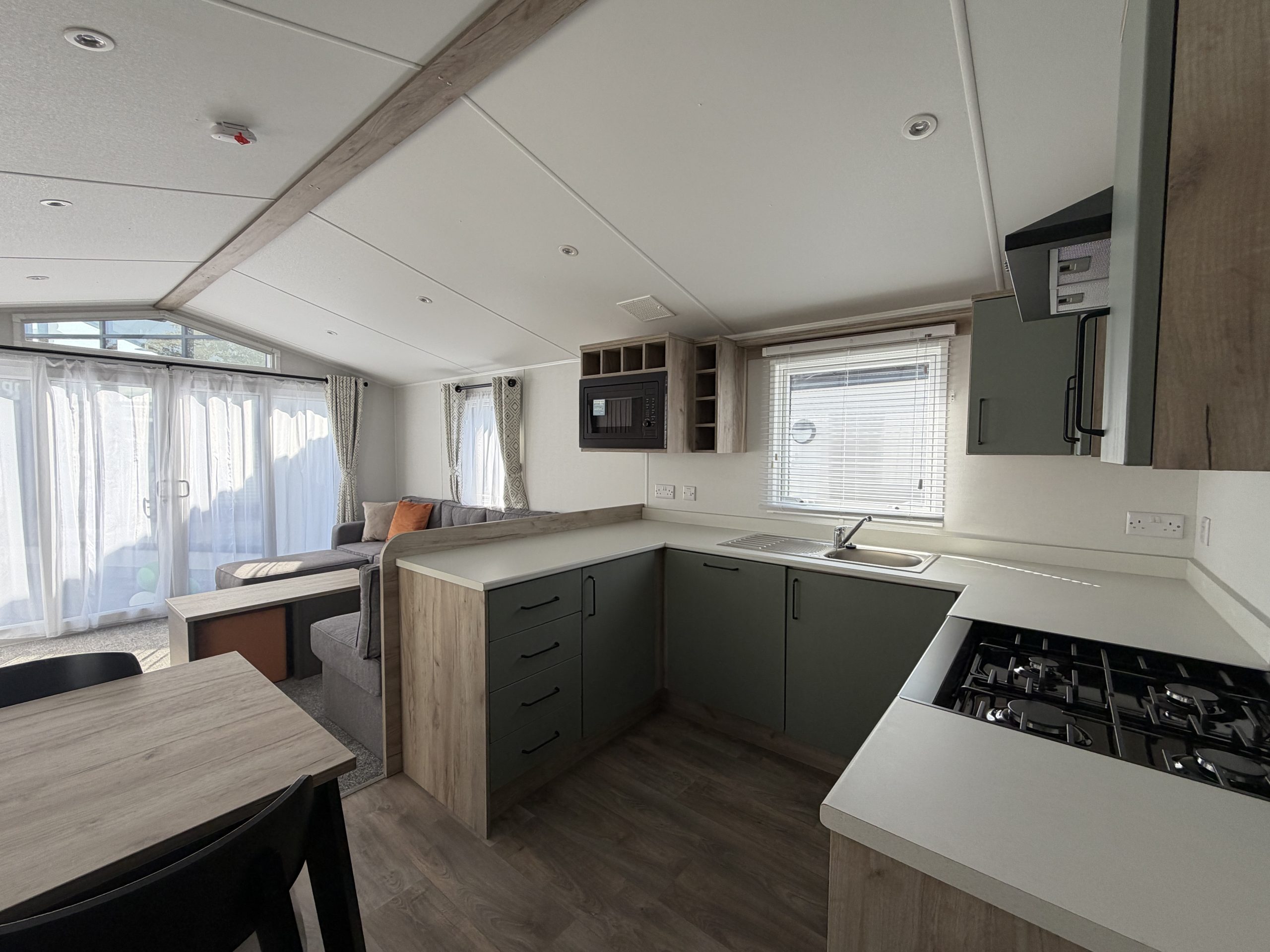 A view of the Kitchen area in the Willerby Buxton 2026
