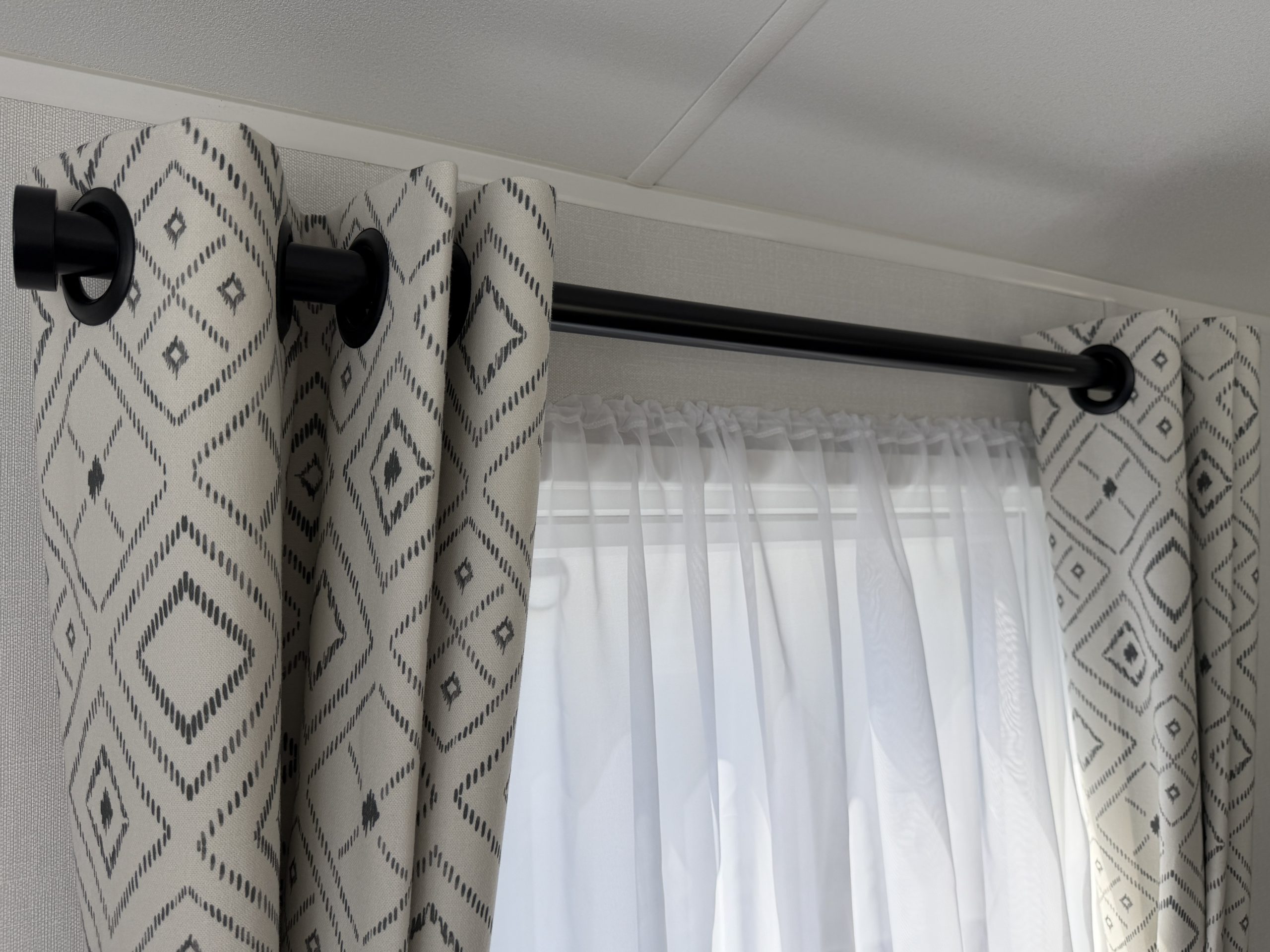 This image shows the curtains in the Willerby Buxton 2026
