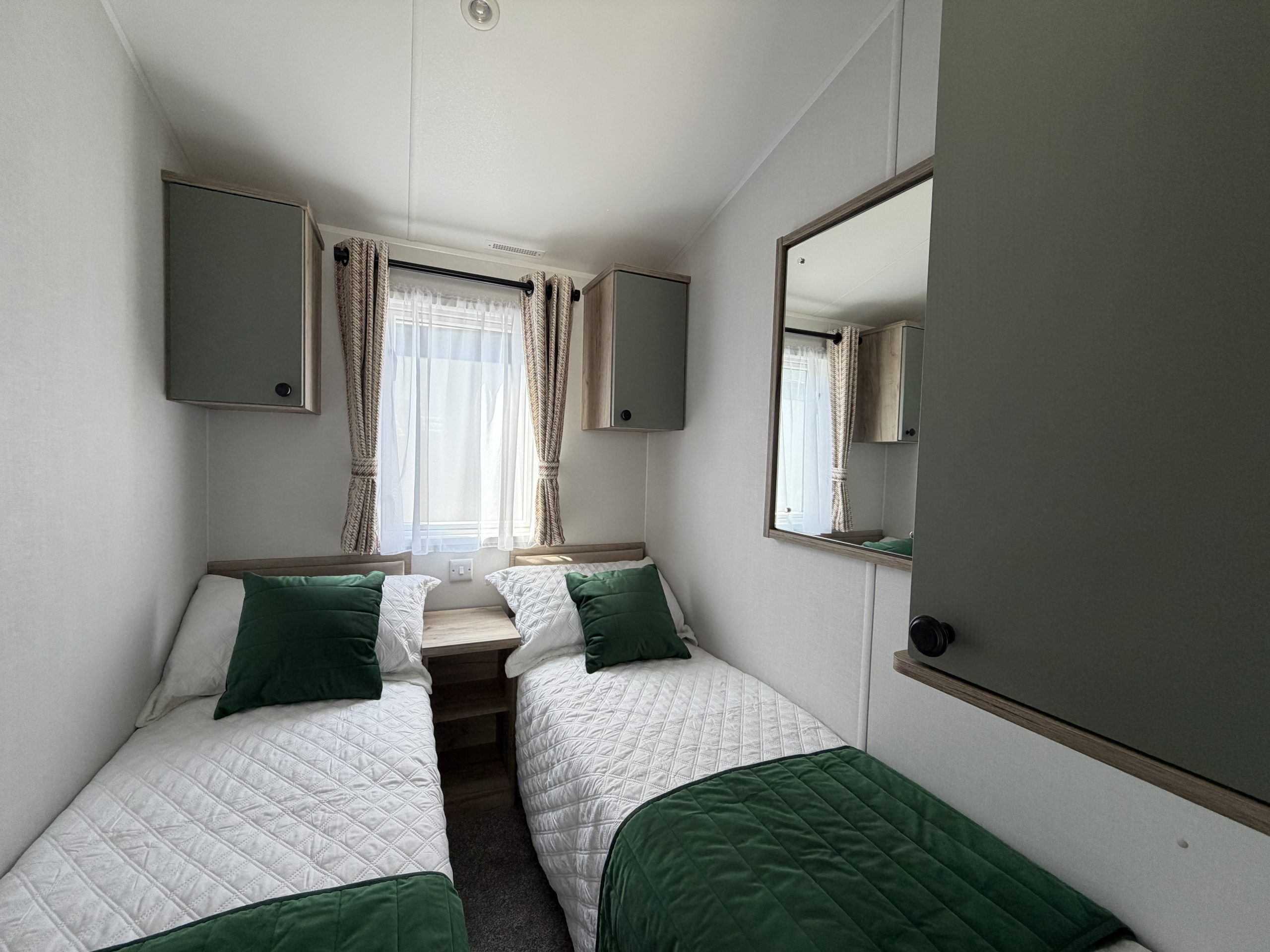 Image of a twin bedroom in the Willerby Buxton 2026