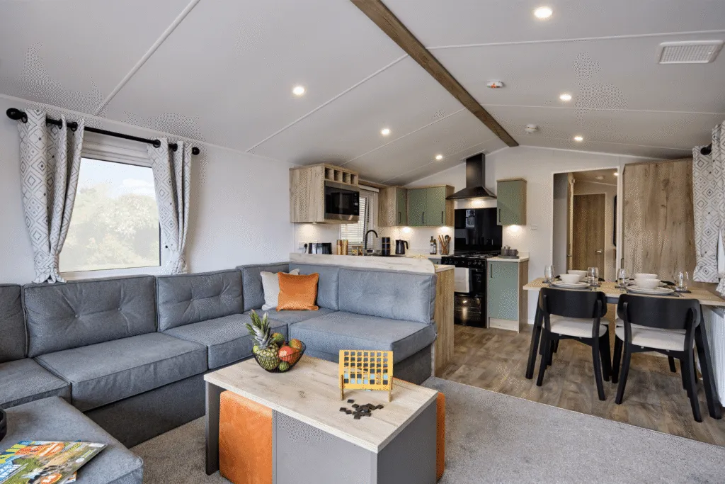 A different view of the lounge area