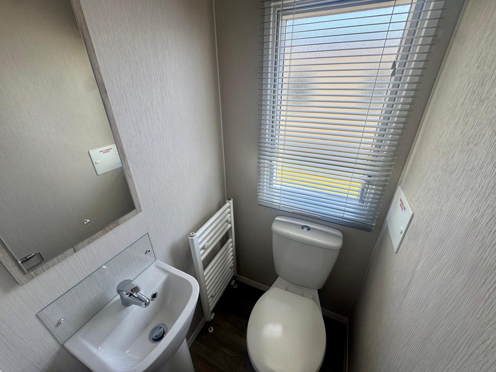 Second bathroom in Willerby Linwood 2022 caravan at Windy Harbour Holiday Park