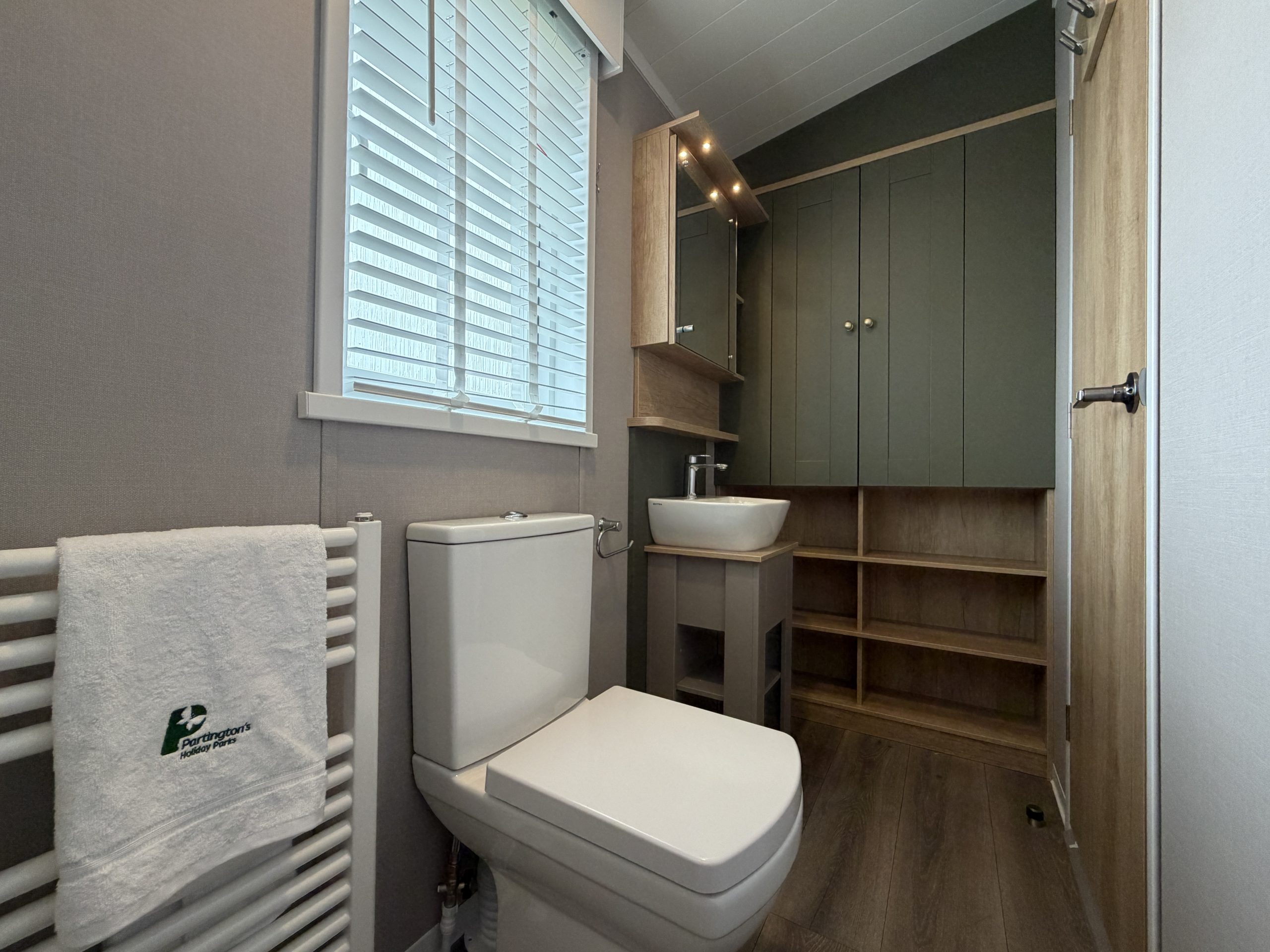 Image of the Master Bedroom's ensuite in the Swift Vendee Lodge 2026 at Broadwater Holiday Park, Partington's