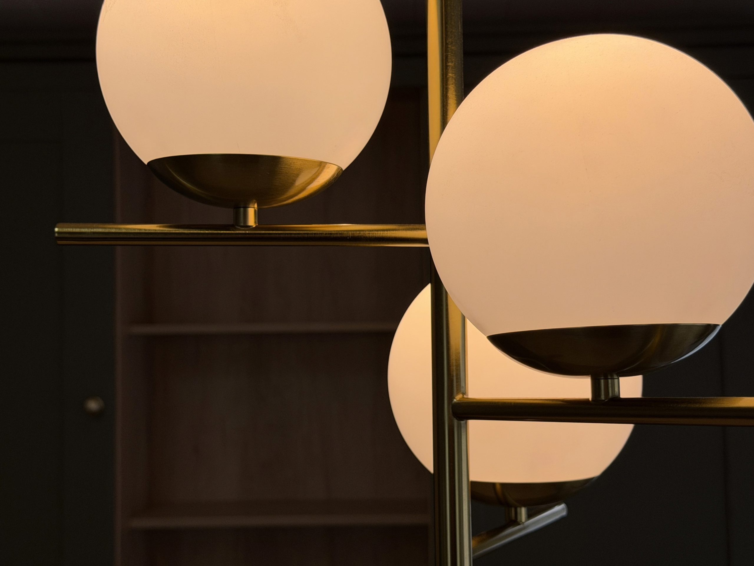 Detail image of the lighting in the Swift Vendee Lodge 2026 at Broadwater Holiday Park, Partington's