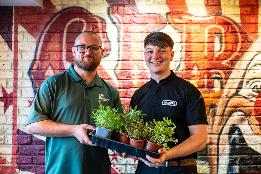 Partington’s Holiday Parks are planting tasty seeds of change at Newton Hall