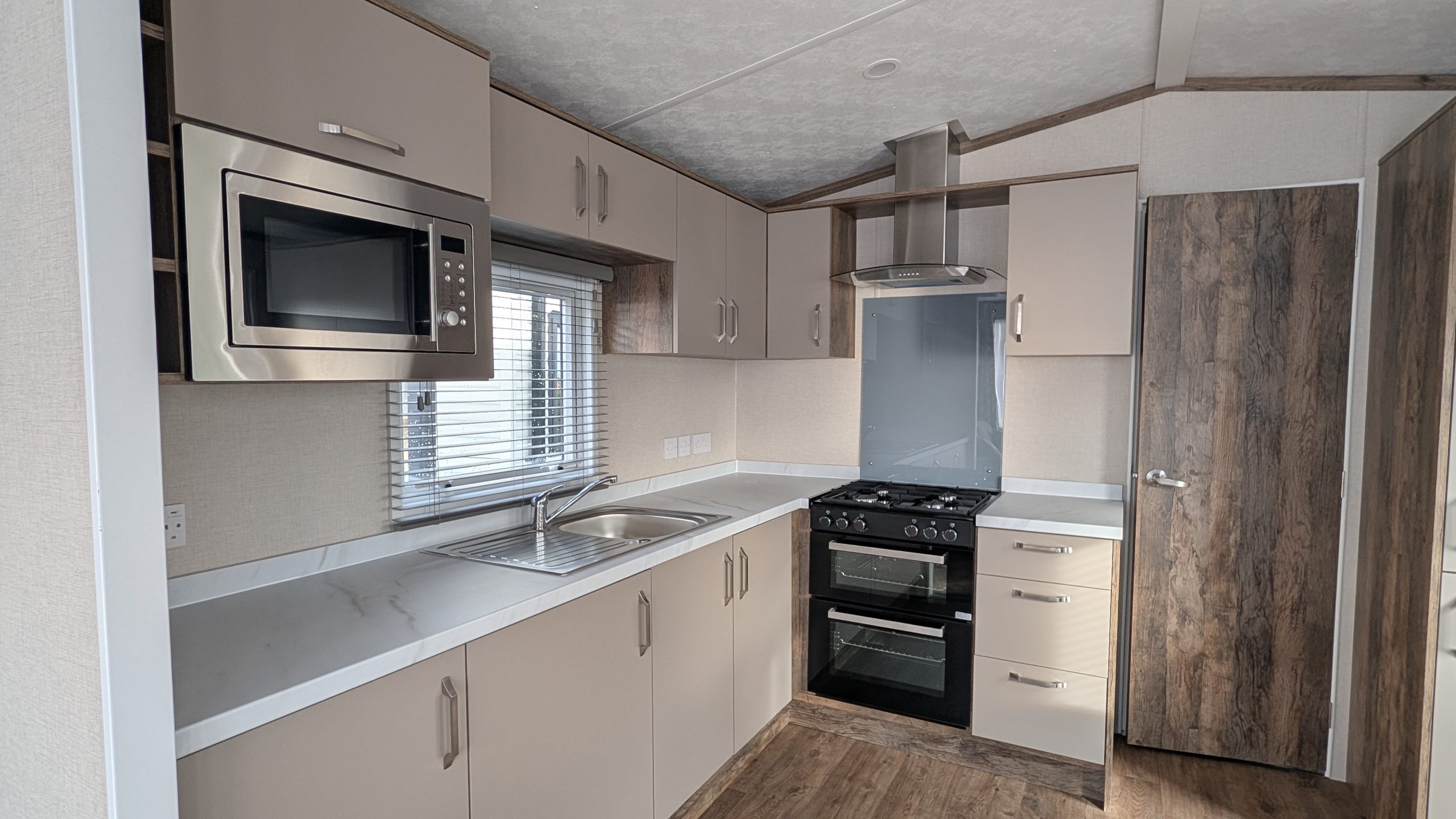 Neutral colour kitchen in Pemberton Elite 2026 at Tarn House