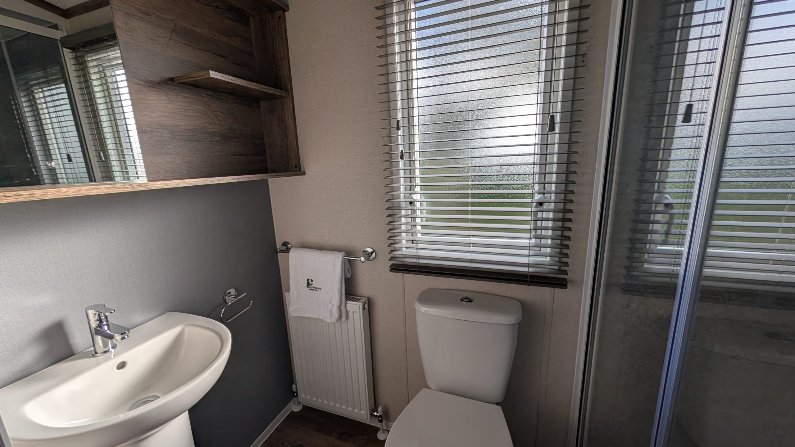 Family bathroom in a Pemberton Elite 2026 at Tarn House