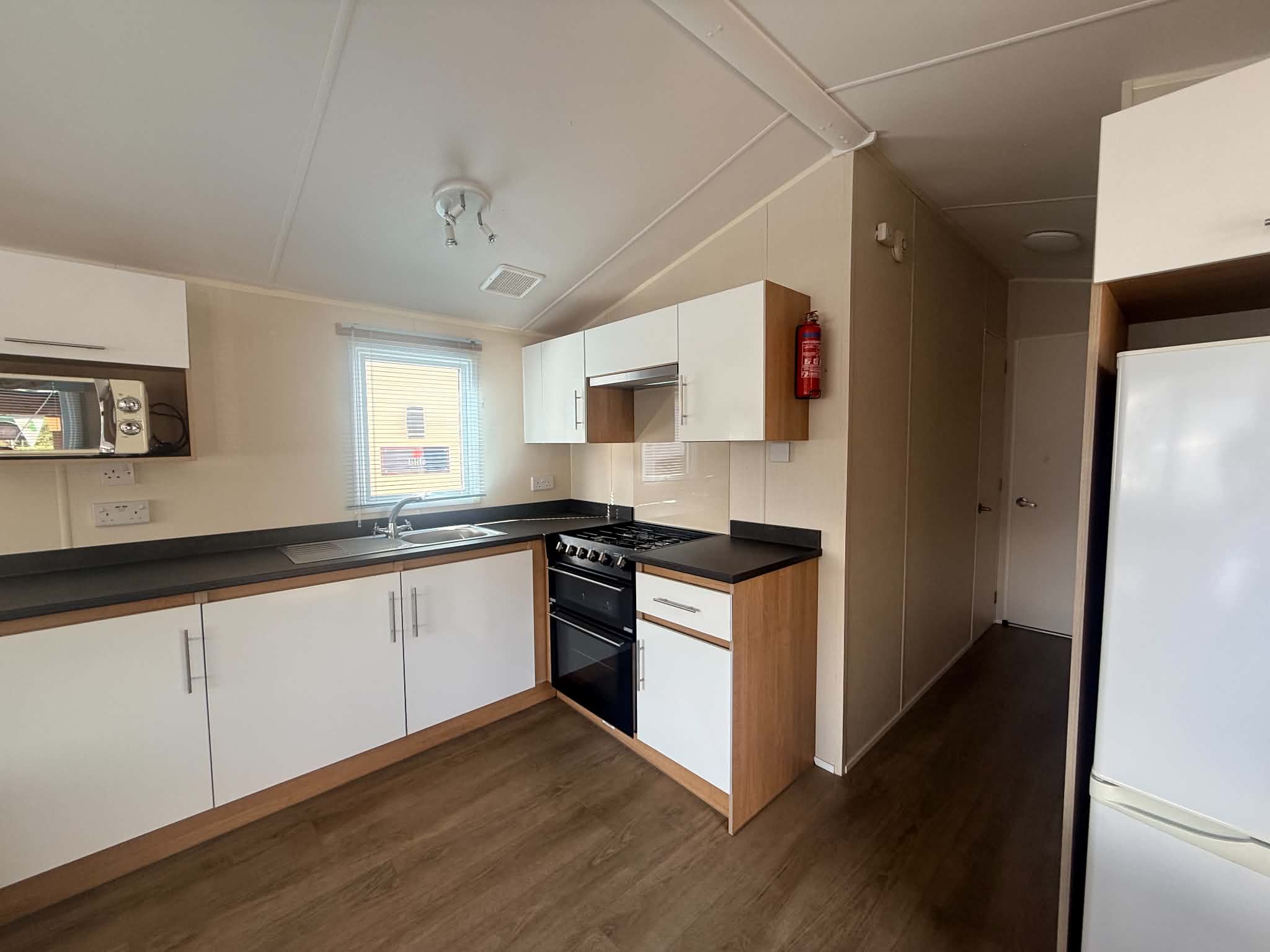 The very functional kitchen in the Willerby Mistral 2017