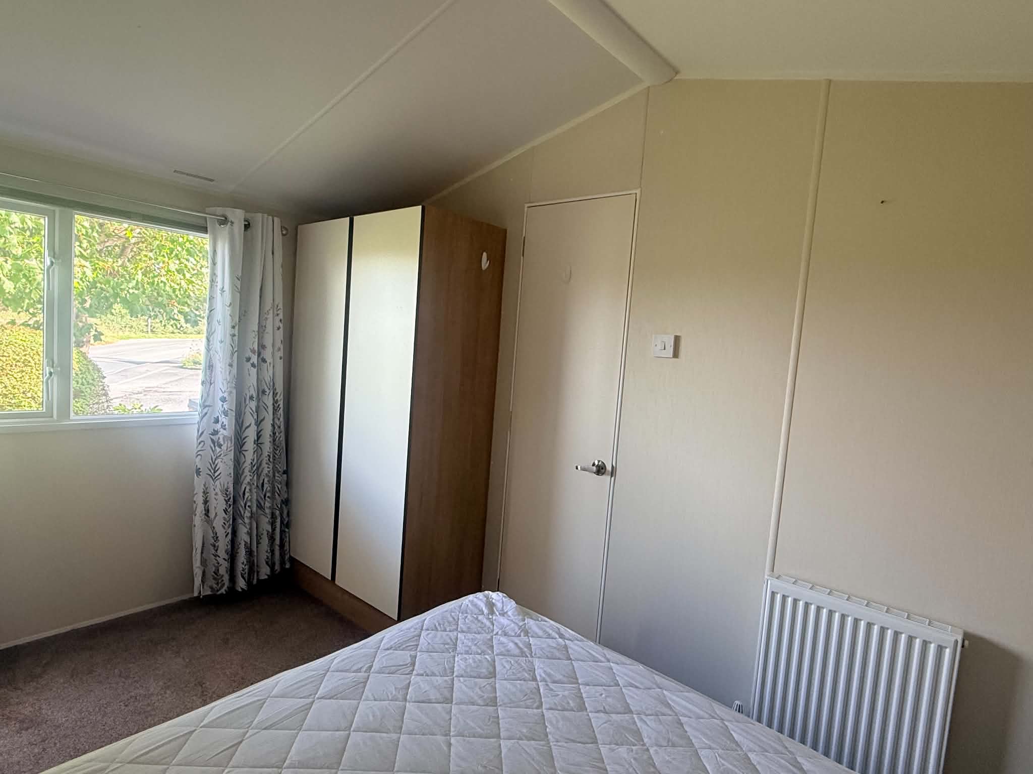 A different view within the master bedroom of the Willerby Mistral 2017